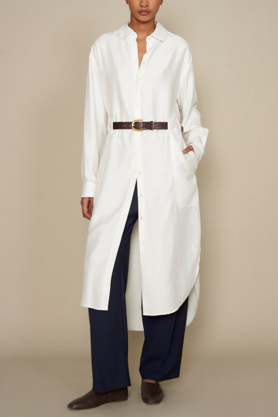 Kallmeyer White Patch Pocket Chemise found at Patricia in Southern Pines, NC