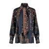 Sabina Savage "Cave Canem" Water/Ink Silk shirt found at PATRICIA in Southern Pines, NC