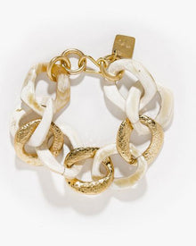  Ashley Pittman Salama Bracelet in Light Horn