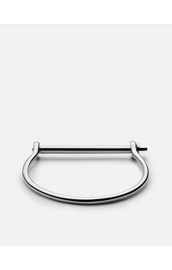 Miansai Thin Screw Cuff Sterling Silver