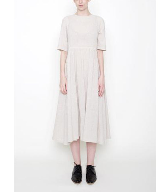 Linen Play Dress A lightweight and versatile dress for easy weekends or casual workdays.