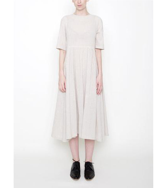 Linen Play Dress A lightweight and versatile dress for easy weekends or casual workdays.