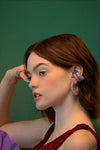 Susanna Vega Small Orange Ora Earcuff