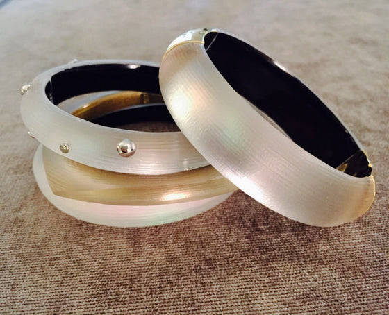 Alexis Bittar tapered bangle 
