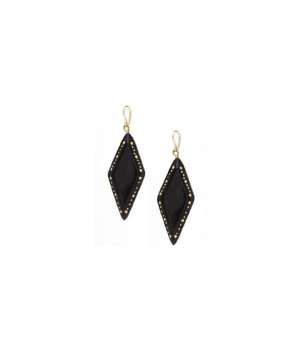 Ashley Pittman Kaimu Earring in Dark Horn