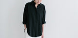 Szeki Signature Dolman Shirt in Black