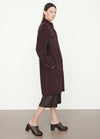 Double Wool Shirt Coat Hickory