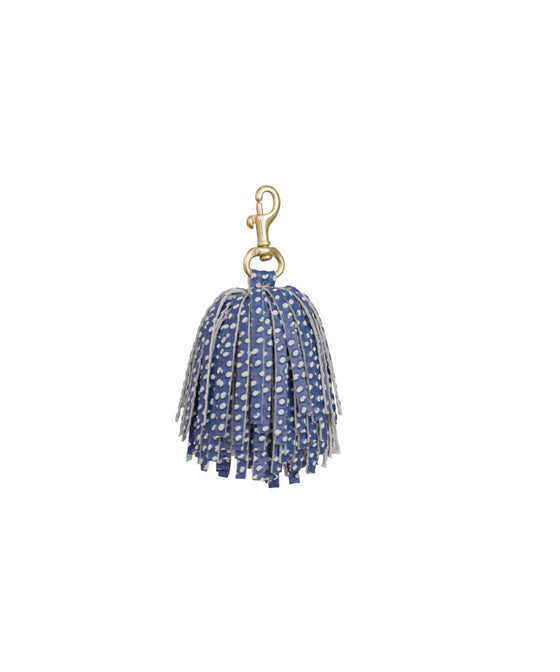 Clare V. Blue Dapple Pom Pom