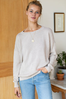  Emerson Fry Carolyn Sweater Sand Organic