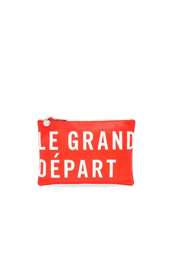 Clare V. Flat Clutch LE GRAND DÉPART