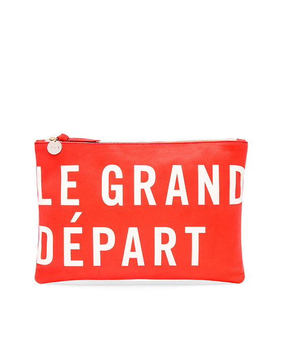 Clare V. Flat Clutch LE GRAND DÉPART