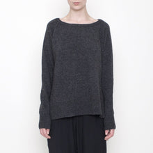  Charcoal classic merino wool crewneck sweater found at PATRICIA in Southern Pines, NC