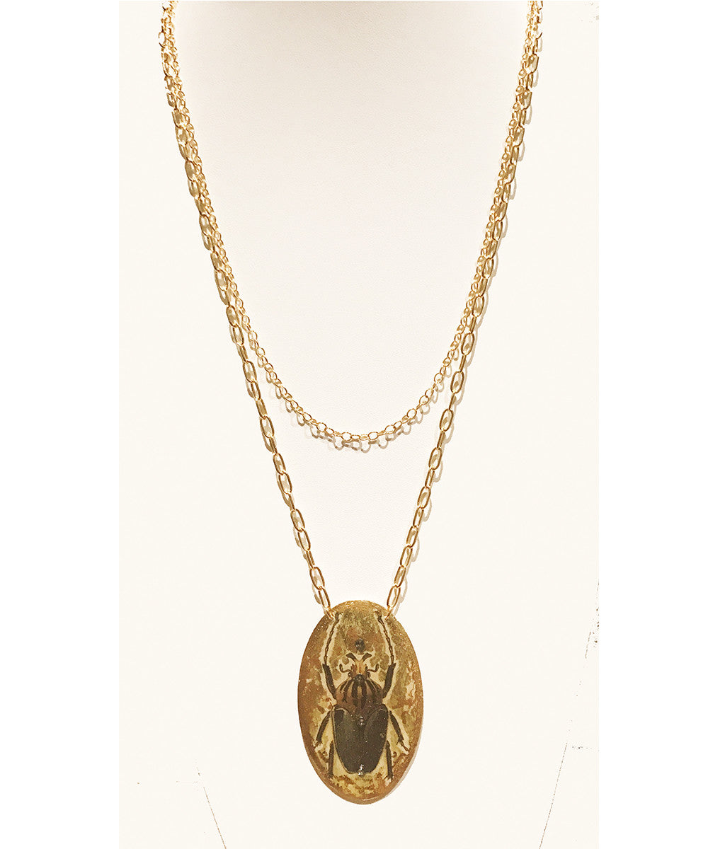 The Beetle Necklace