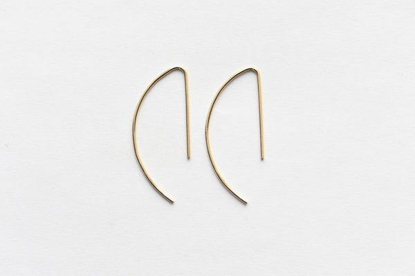 8.6.4 Design Medium 14K Gold Earring - 02