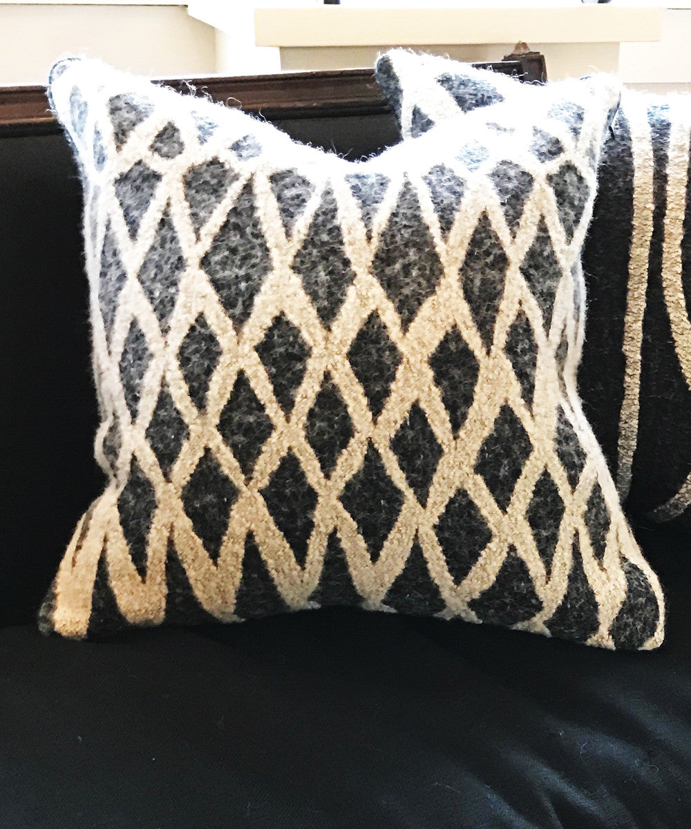 Diamond Verso Pillow by The Oriole Mill