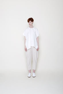  White short sleeve women's top