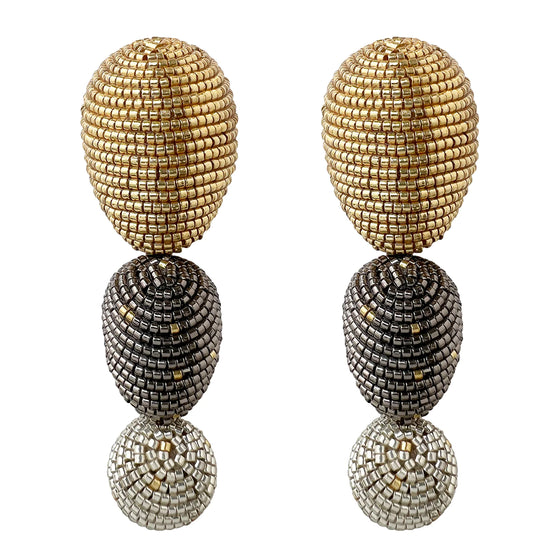 Susanna Vega Diez Earrings Gold/Nickel/Silver