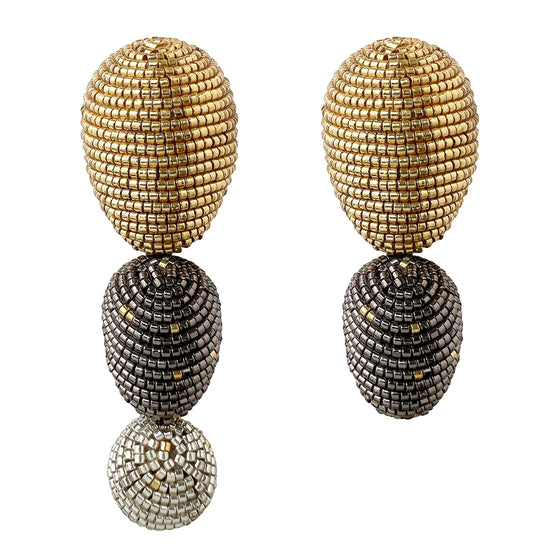 Susanna Vega Diez Earrings Gold/Nickel/Silver