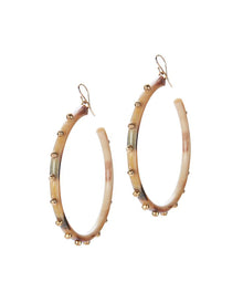  Ashley Pittman Duara Earring Light Horn