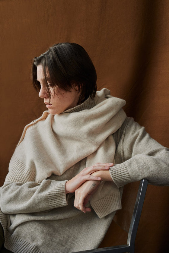 Kallmeyer Fossil Oversized Cashmere Sweater