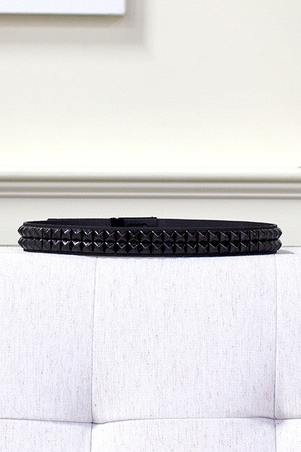 Emerson Fry | Stud Belt - Jet
