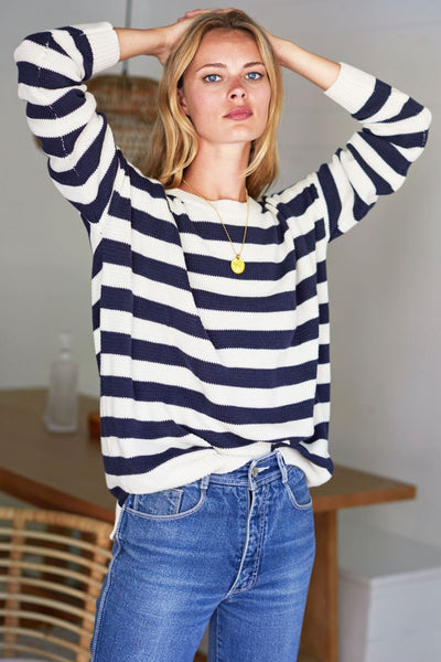 Emerson Fry Carolyn Sweater French Stripe
