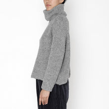  7115 by Szeki Ribbed Turtleneck