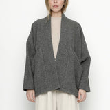 Szeki Wool Sumo Jacket Gray & Oatmeal