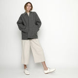 Szeki Wool Sumo Jacket Gray & Oatmeal