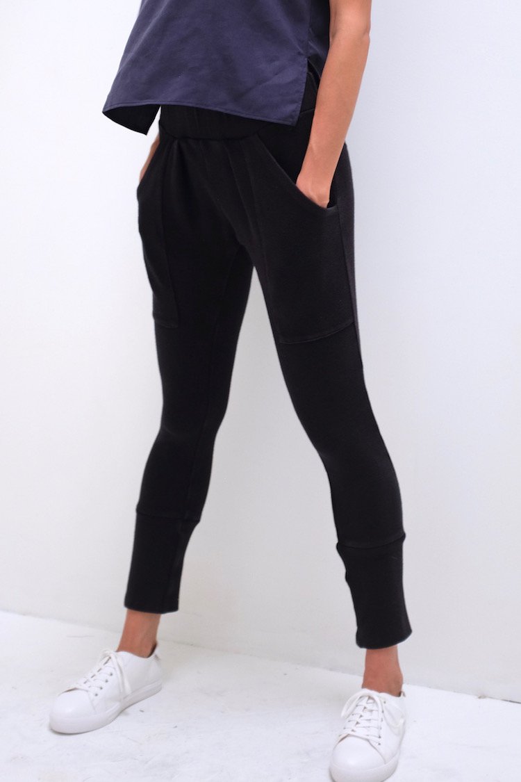 Natalie Busby Modern Jogger Pant in Black found at Patricia in Southern Pines, NC. 28387