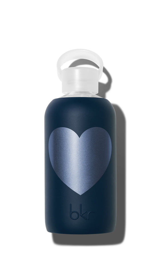 bkr Midnight with Metallic Navy Heart 500 ML