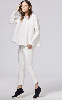  Shosh fitted pant in white