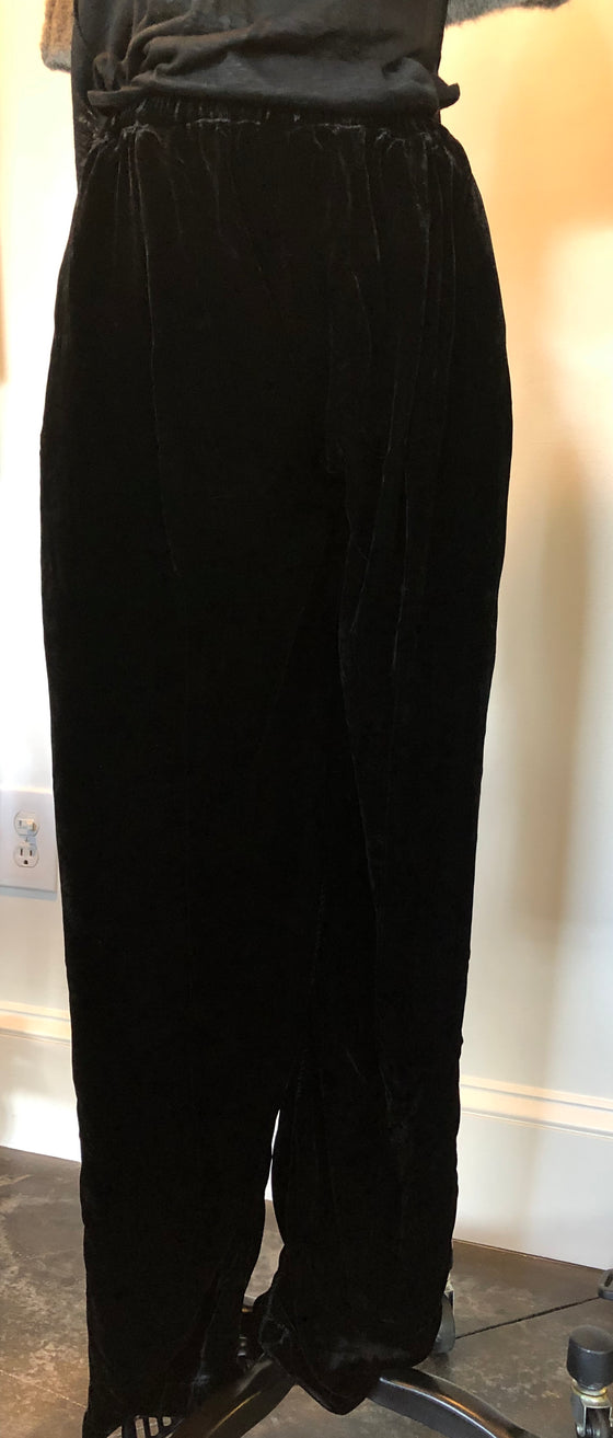 CP Shades Black Velvet Amal Pant