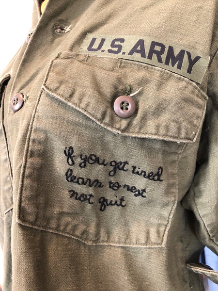 Vintage Army Utility Shirt