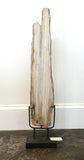 Rectangular Slab of Petrified Wood on Stand - Small