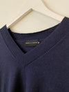 Peter O Mahler V neck Cotton Cashmere Sweater