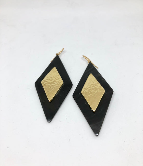 Ashley Pittman Rikebu Earring Dark Horn