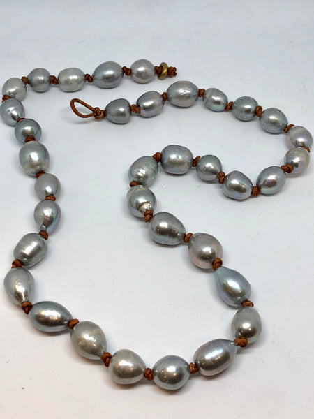 convertible bracelet or necklace with pearls