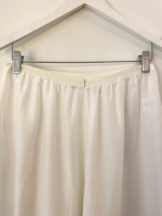 Brazeau Tricot Cotton Silk Palazzo Pant - Cloud