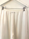 Brazeau Tricot Cotton Silk Palazzo Pant - Cloud
