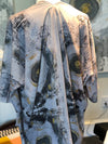 rearview of kimono