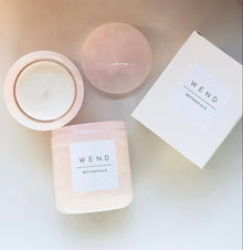 Wend Botanicals Luxure Candle in Pink Opal Vessel