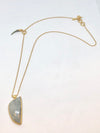 Heather Benjamin Grey Tigers Eye Necklace