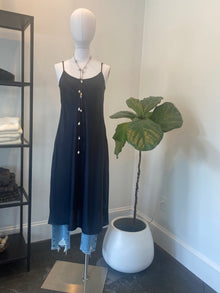  Brazeau Tricot Classic Slip Dress Ink