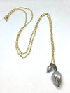 Nathan & Mo Double Freshwater Pearl Necklace