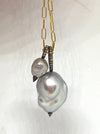 Nathan & Mo Double Freshwater Pearl Necklace