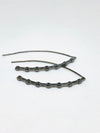 Nathan & Moe Gunmetal Open V Hoops