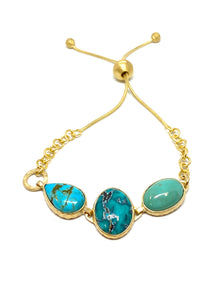  Heather Benjamin 3 Stone Bracelet