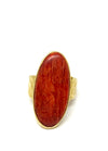 Heather Benjamin Red Spiny Oyster Ring
