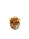 Heather Benjamin Oval Ocean Jasper Ring